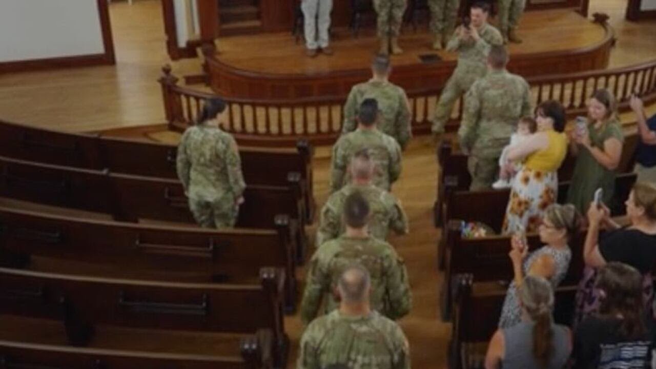Missouri National Guard members deploy for Middle East mission