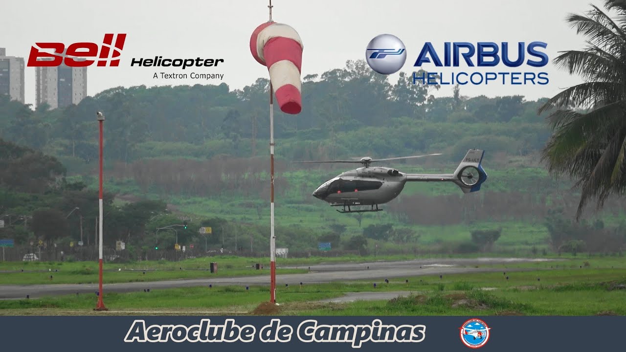 Bell 429 GlobalRanger PR-EVU & Airbus Helicopters ACH145 PS-ULT - Aeroclube de Campinas SDAM 2025