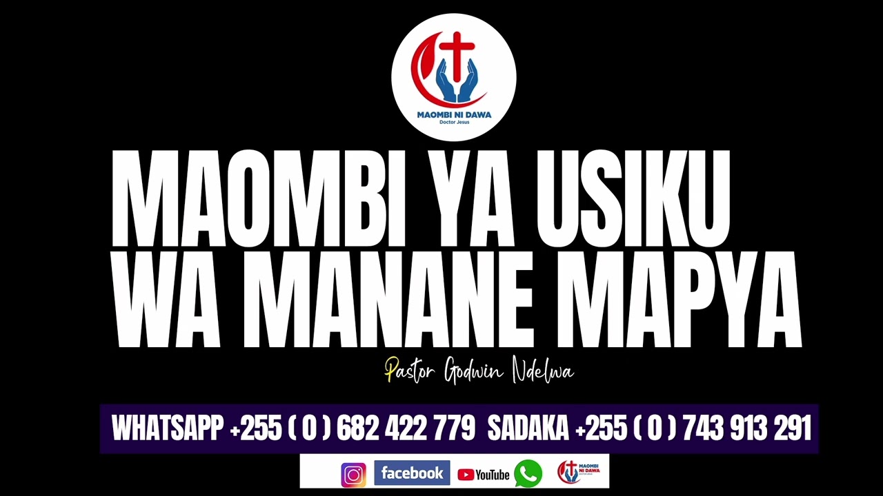 OMBA MAOMBI HAYA USIKU WA MANANE UTAONA MUNGU MIUJIZA YA MUNGU LIVE,, MAOMBI YA USIKU WA MANANE.