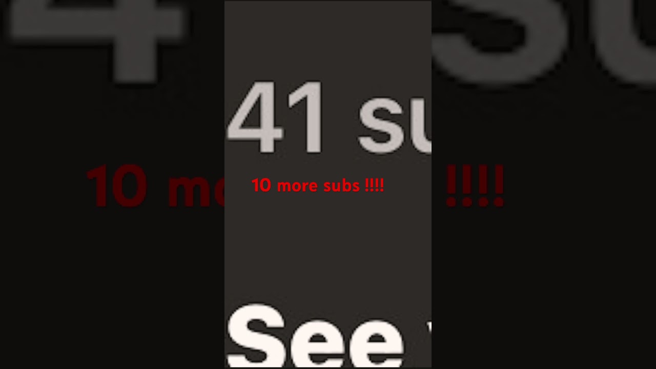 8 or 9 more subs to go live #vr #roblox #roadtovr#ug