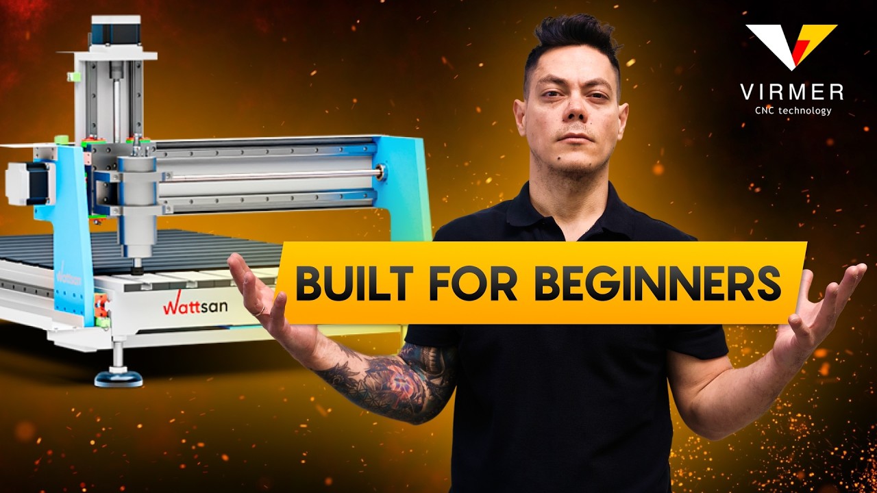 Wattsan 0609 Mini: The Best CNC Router to Start Your Business | Virmer