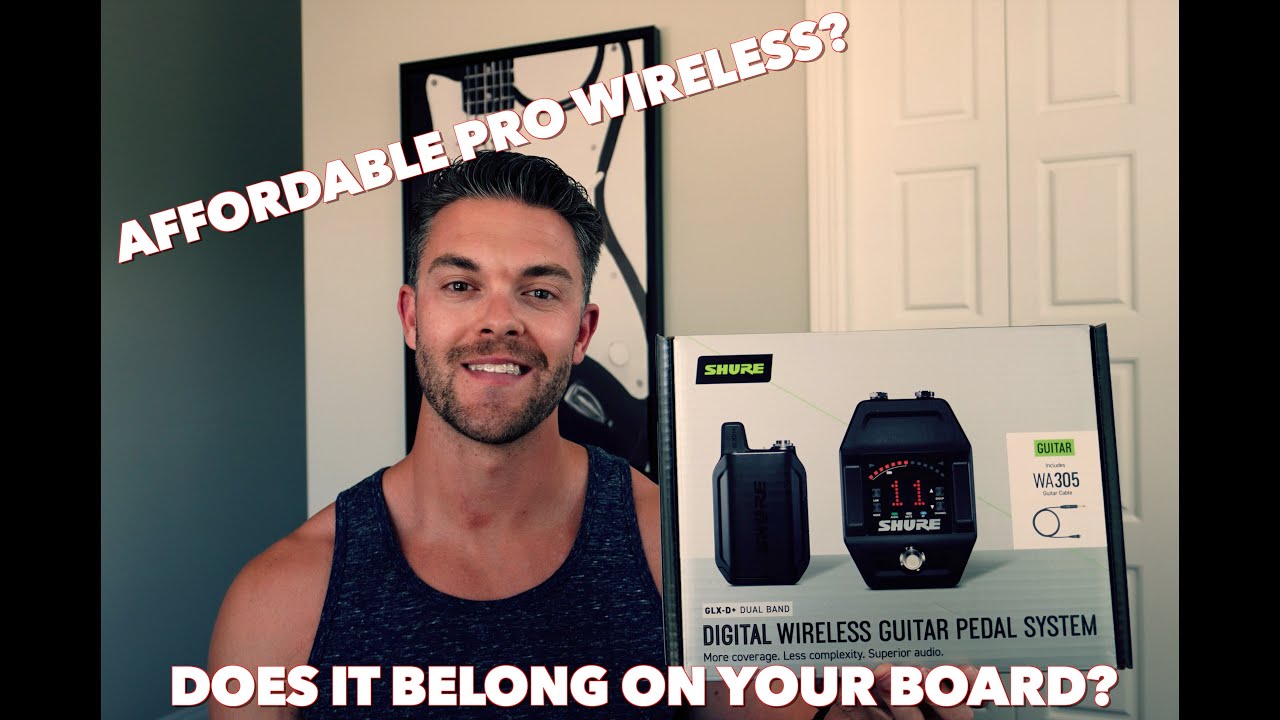 Shure GLXD16+ Digital Wireless Guitar Pedal System | Unboxing and initial impressions!