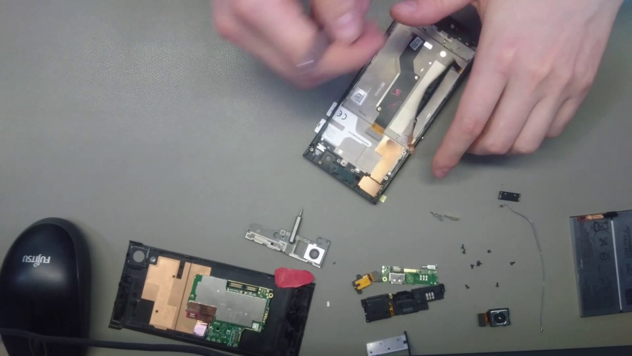 Sony Xperia XA1 G3121, G3123, G3125 Disassembly