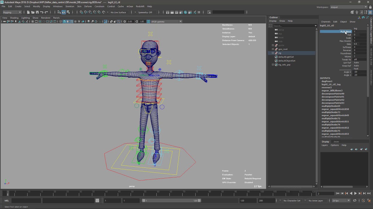 Data Centric Rigging 015: Corrective Blendshapes: Range of Motion