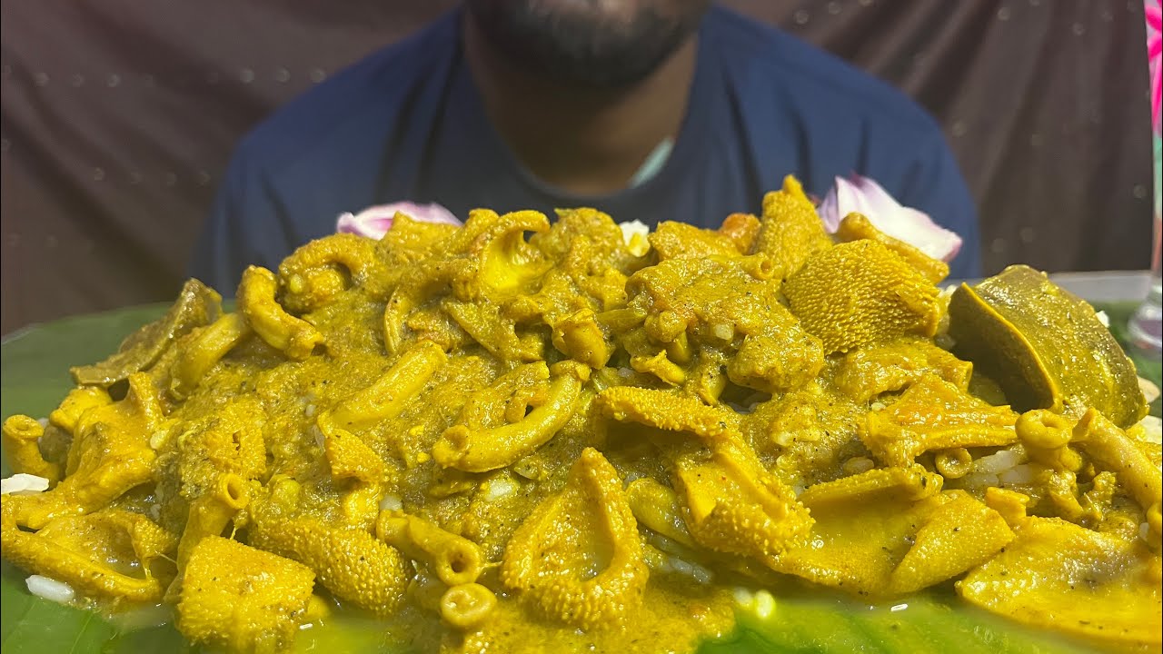 ￼ Spicy buti curry rice video #village desi food#indianfood#