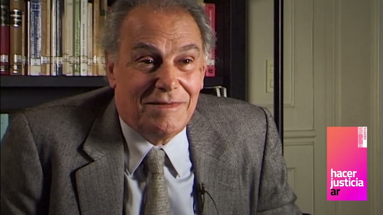 1985 Juicio a las Juntas Militares. Jorge Torlasco
