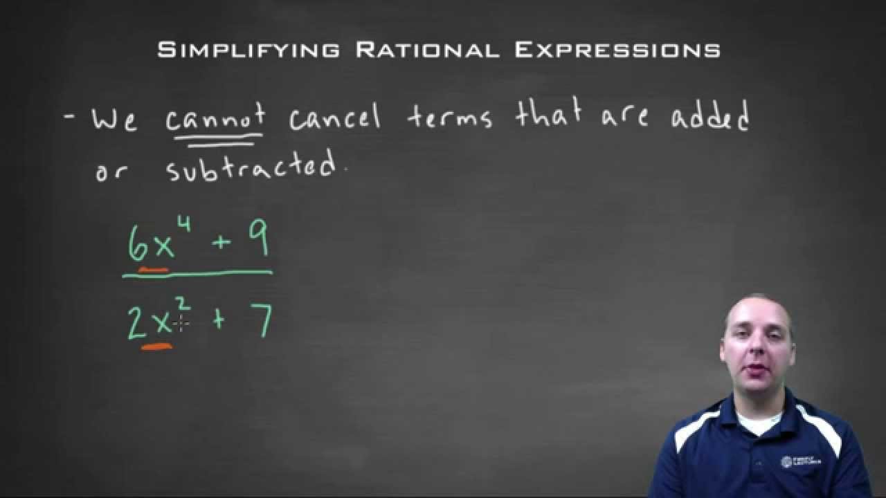 How to Simplify Rational Expressions