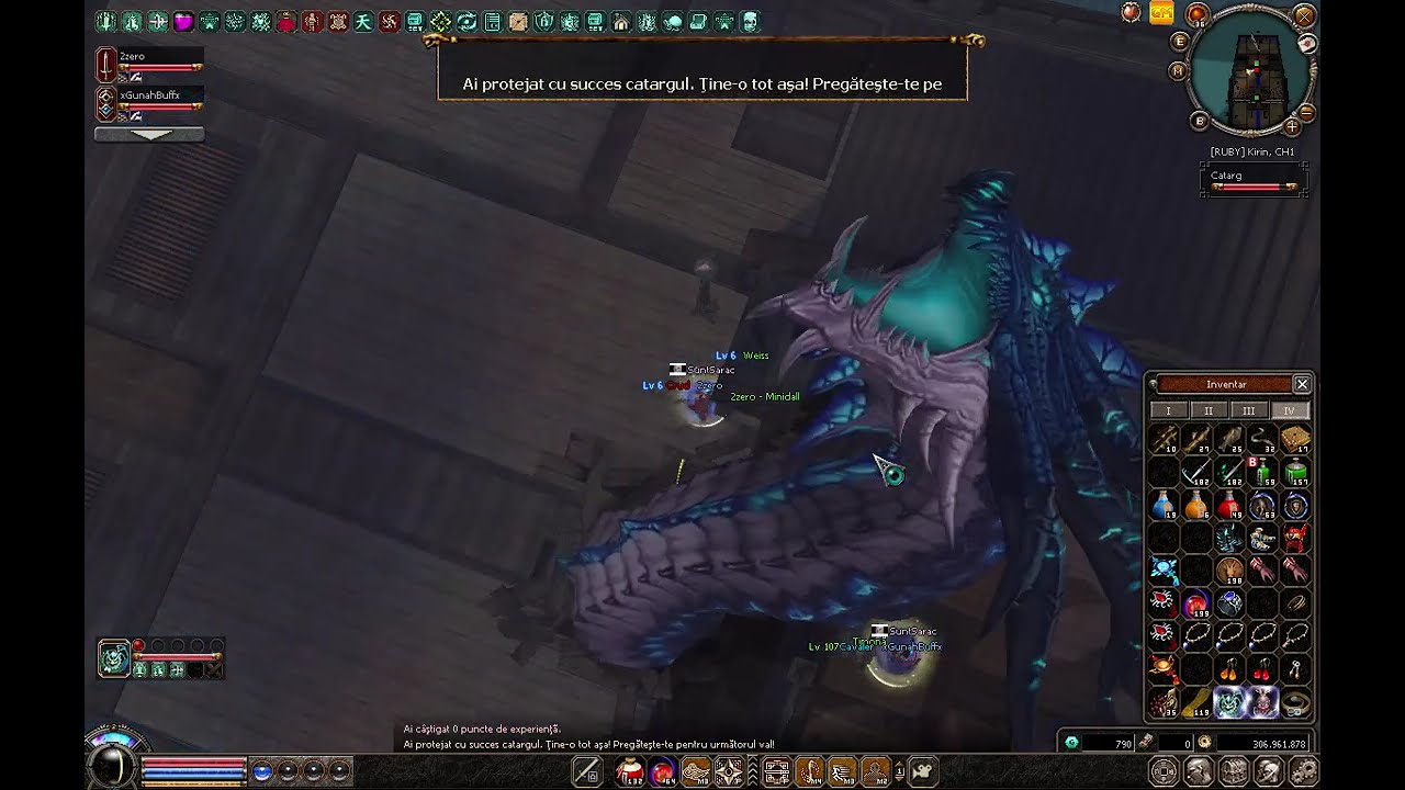 Record personal Hydra din pumnal metin2Kirin