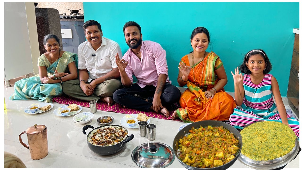 गोष्ट कोकणातील अनिकेत आणि श्वेता वहिनीचा पाहुणचार 😍 | बायकोने बनवली बिर्याणी | S For Satish | Panvel