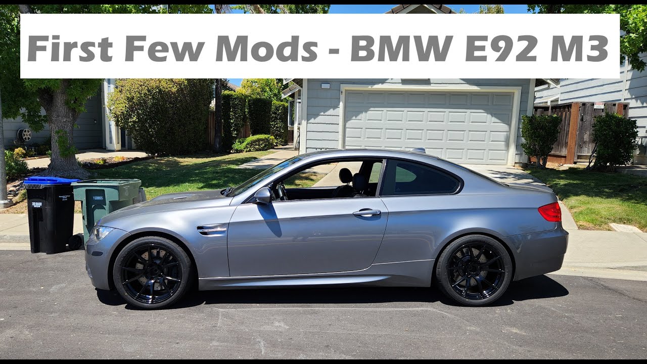 First Mods on the BMW E92 M3