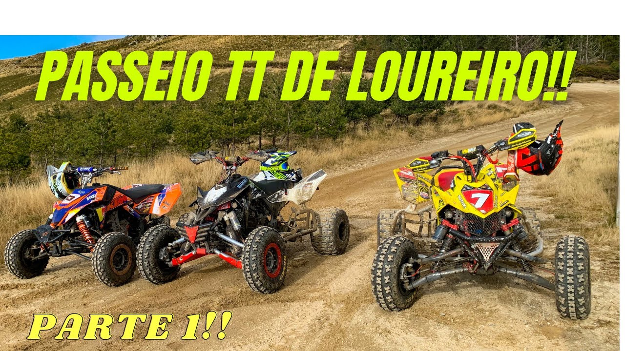 FOMOS AO PASSEIO TT DE LOUREIRO PARTE 1