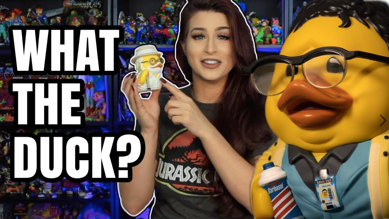 Jurassic Park TUBBZ enter the duck pond
