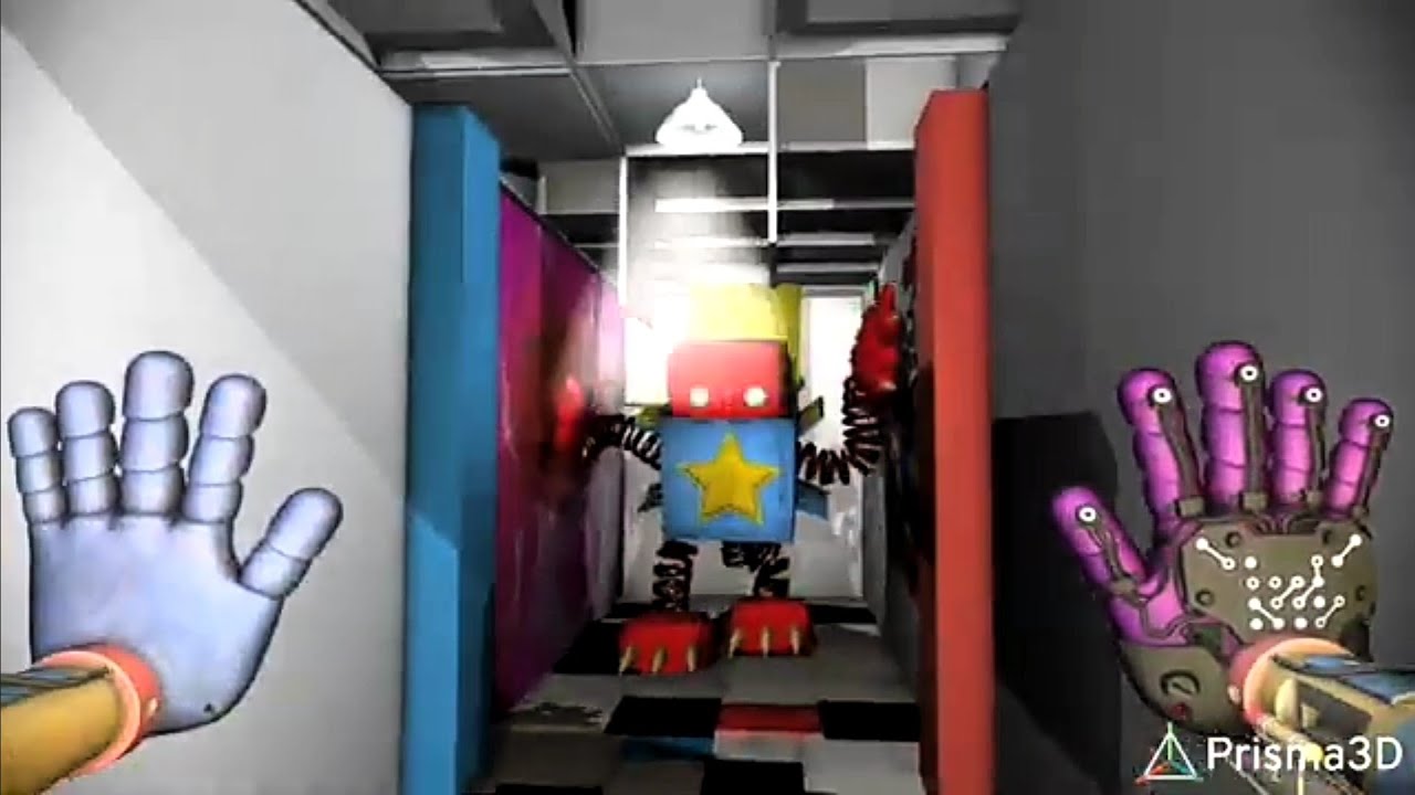 Meet boxy boo in poppy playtime chapter 4| animation prisma3d
