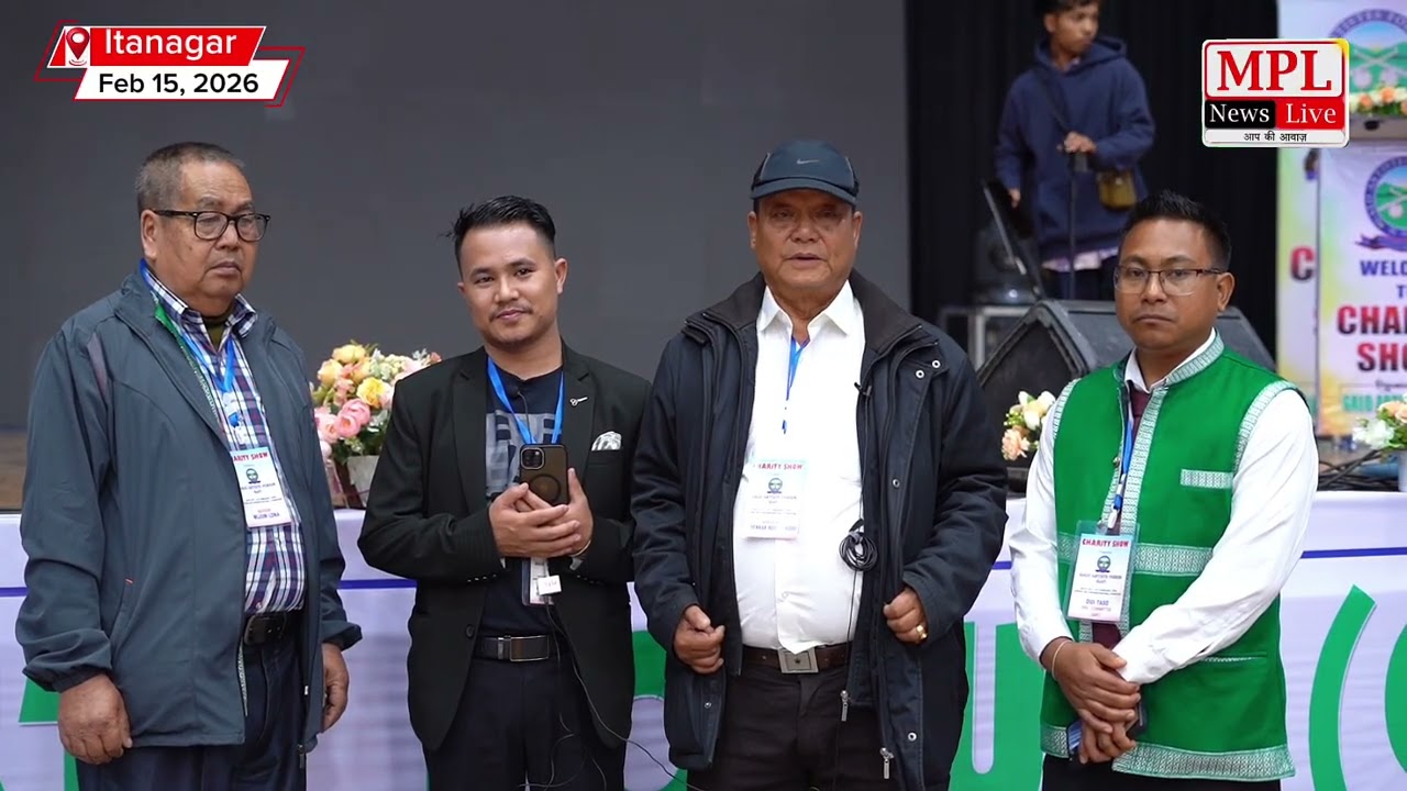 Closing Ceremony of Charity Show Organised by Galo Artiste Forum at DK Conventional Hall, Itanagar.