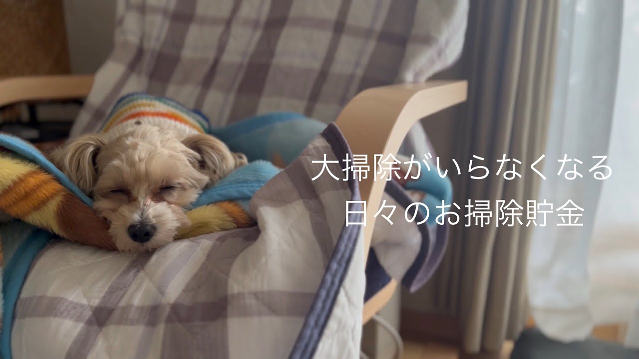 大掃除がいらなくなる。日々のお掃除貯金。