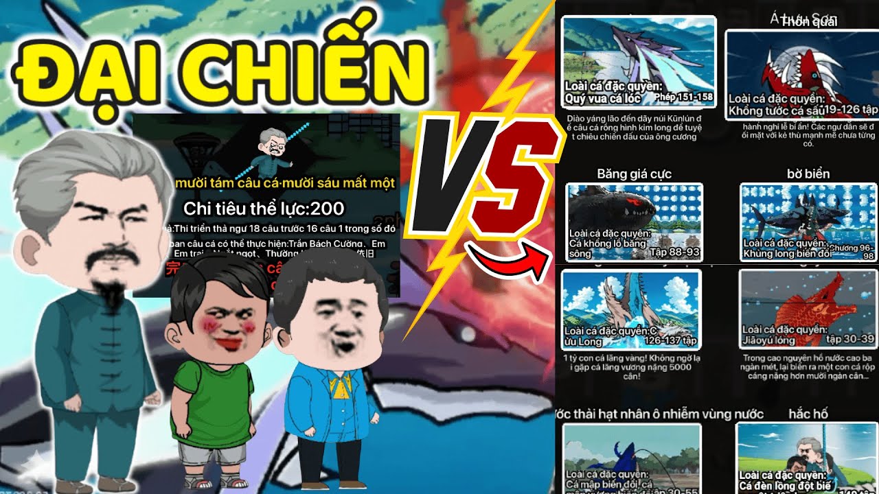 THNE PHÁT HIỆN 1 CHIÊU THẢ CÁ MƯỜI TÁM ĐẠI CHIẾN VỚI TẤT CẢ CÁ TRONG CÂU CÁ VẠN CÂN.