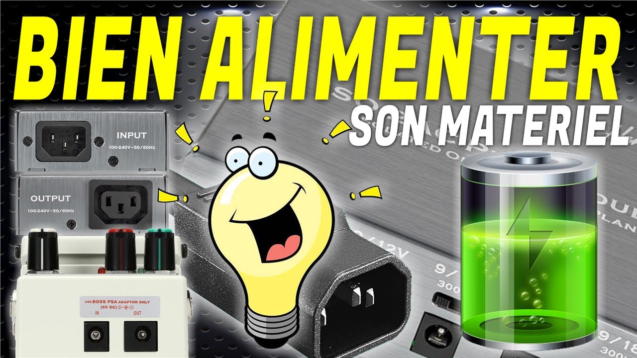BIEN ALIMENTER : PEDALBOARD / PEDALES d'EFFET / SYSTEME SANS FIL - Trucs & Astuces [TUTO GUITARE]