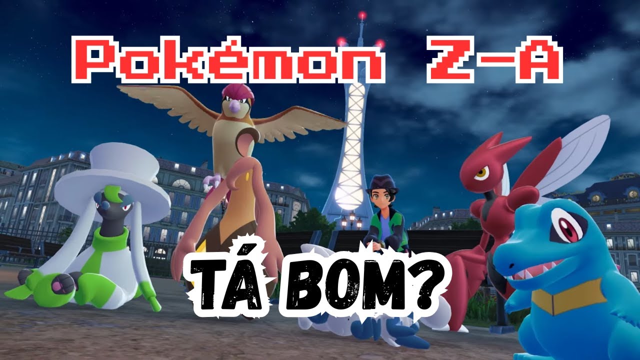 Como tá Pokemon Z-A?
