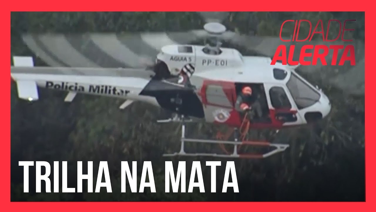 Cidade Alerta acompanha resgate de grupo em área de mata em SP