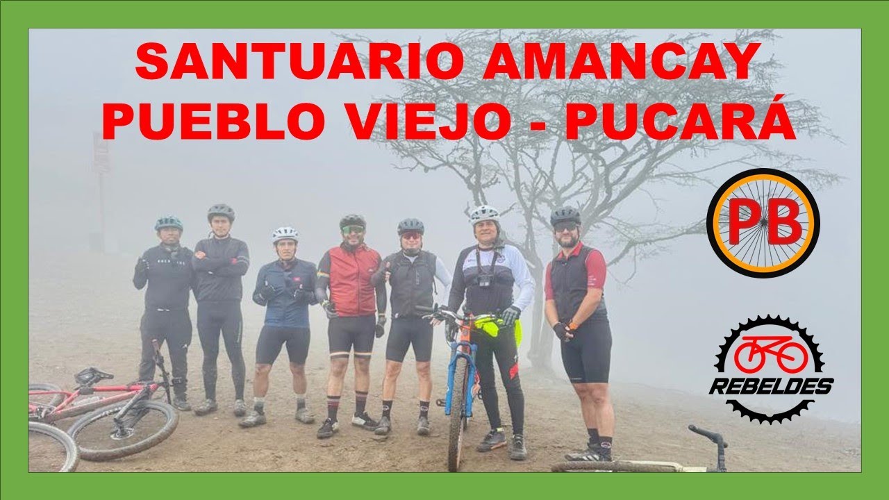 Ruta en bicicleta al Santuario de Amancay,  Pueblo Viejo -Pachacamac