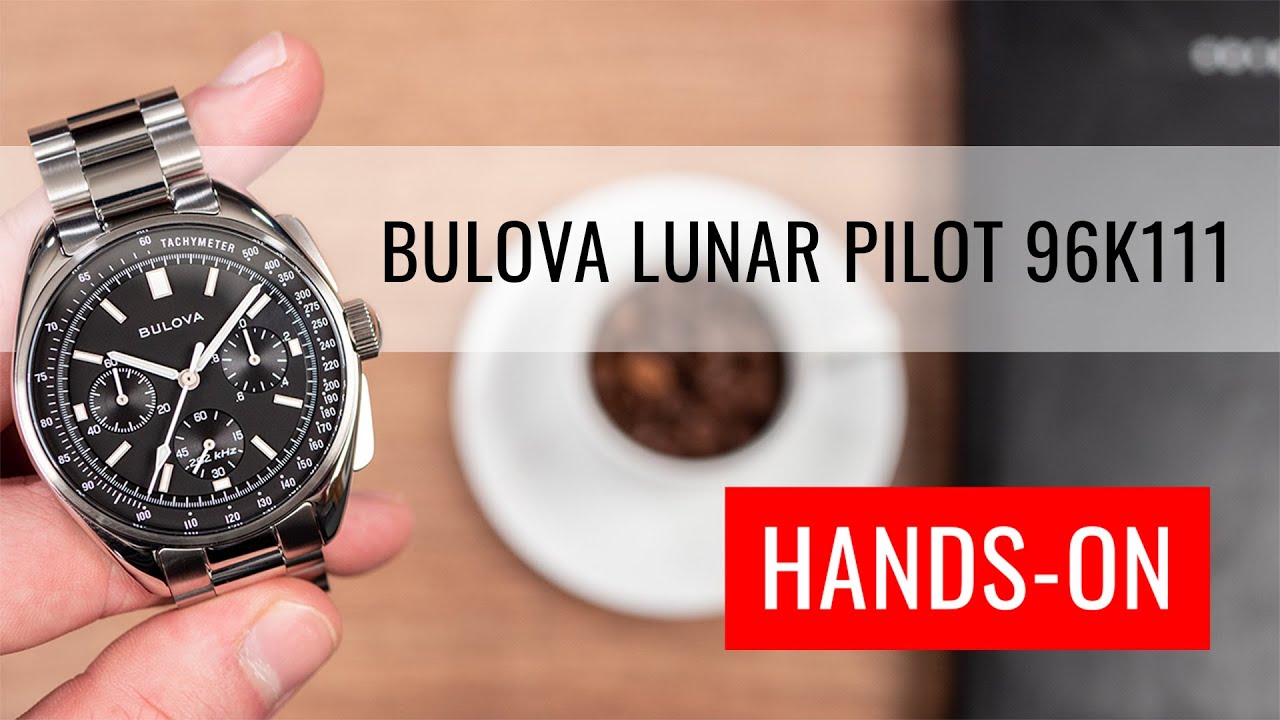 HANDS-ON: Bulova Lunar Pilot Quartz Chronograph 96K111