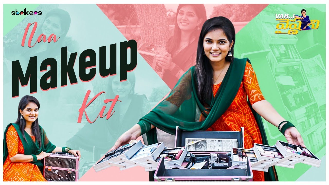 My Makeup Kit || Vah Vyshnavi || Strikers