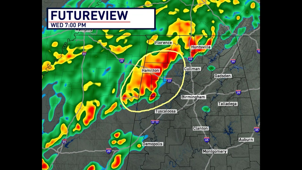 ALABAMA UPDATE- Strong Storms this Evening/Overnight