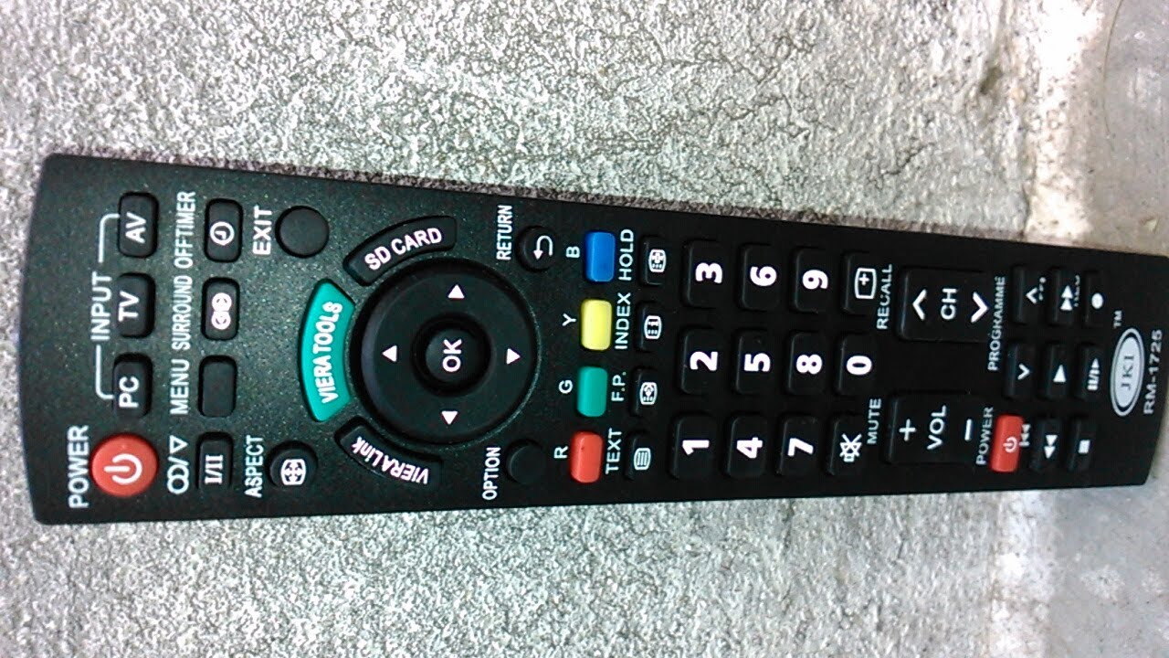 Panasonic Viera TV Remote Universal - Viera Remote N2QAYB000823