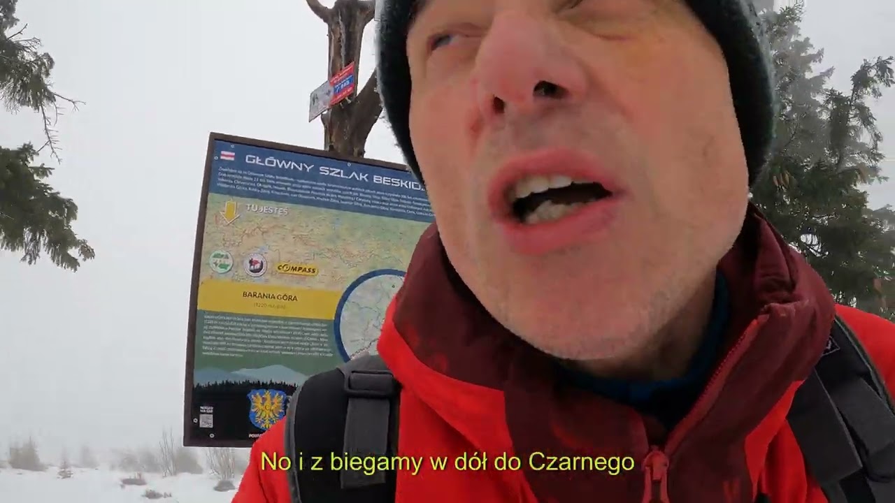 Wisła Czarne - Barania Góra - Przysłop - Wisła Czarne (20,5 km) 2022.12.23