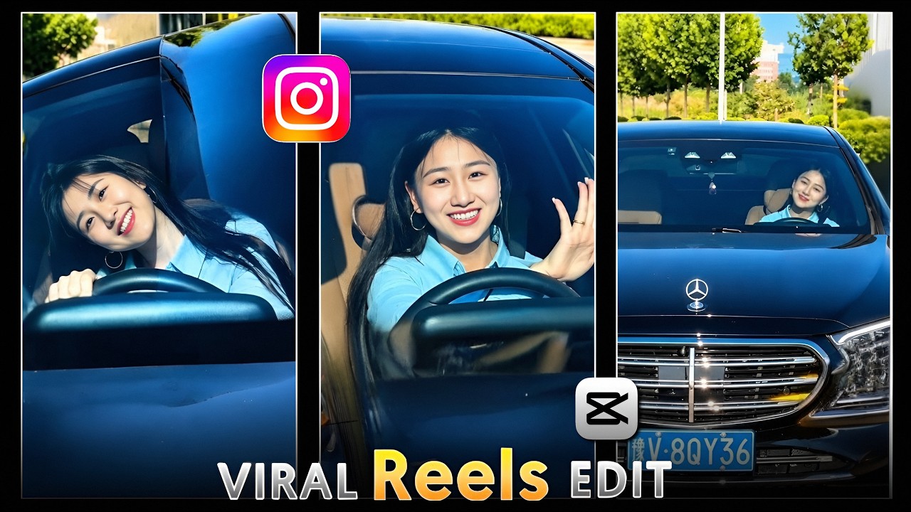 Trending Instagram Pata Chalega Song Reels Editing | Trending Car Driving Ai Video Editing Prompt