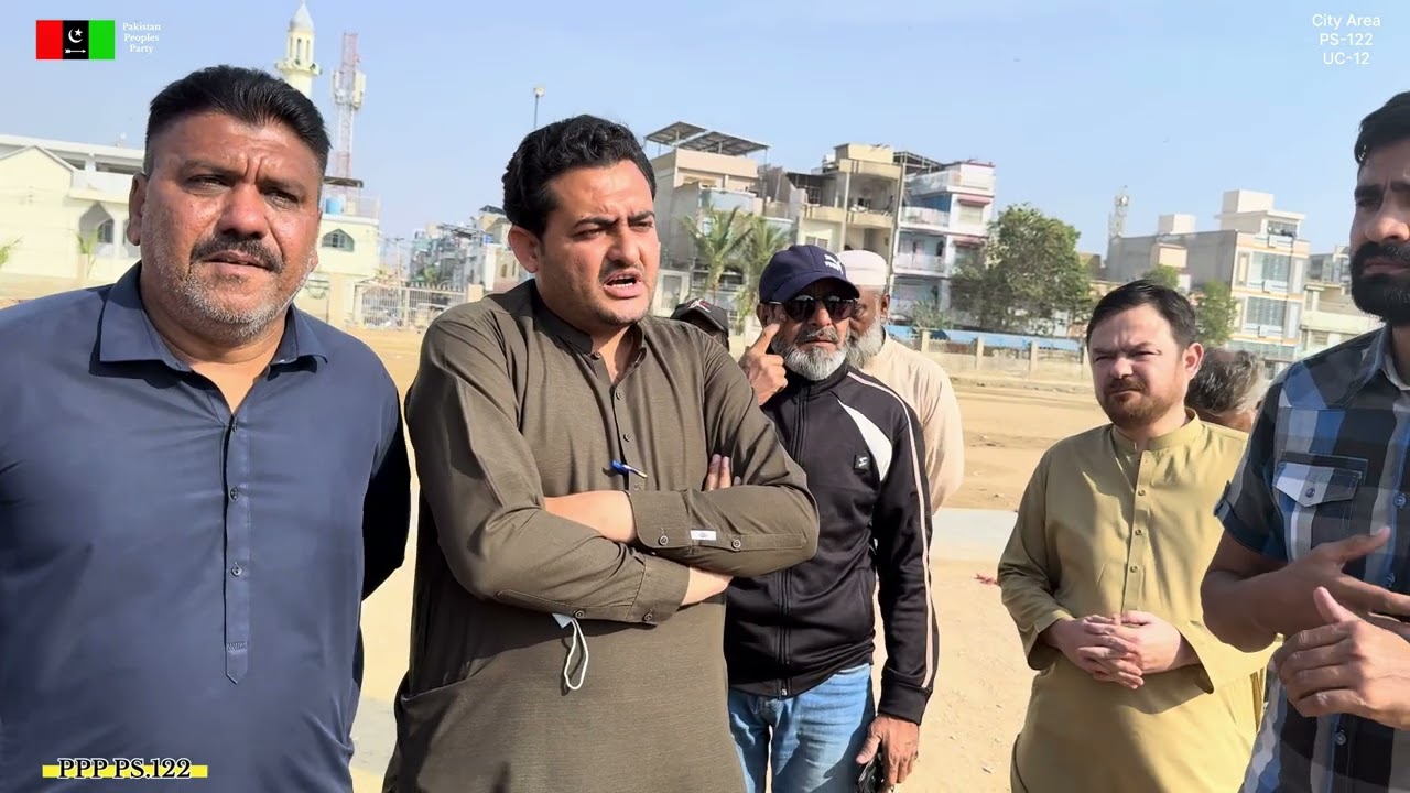 پاکستان پیپلز پارٹی کی جانب سے PS122 یوسی12 پاک فکس کرکٹ گراؤنڈ اور پارک کا ترقیاتی کام کیا جارہا ہے