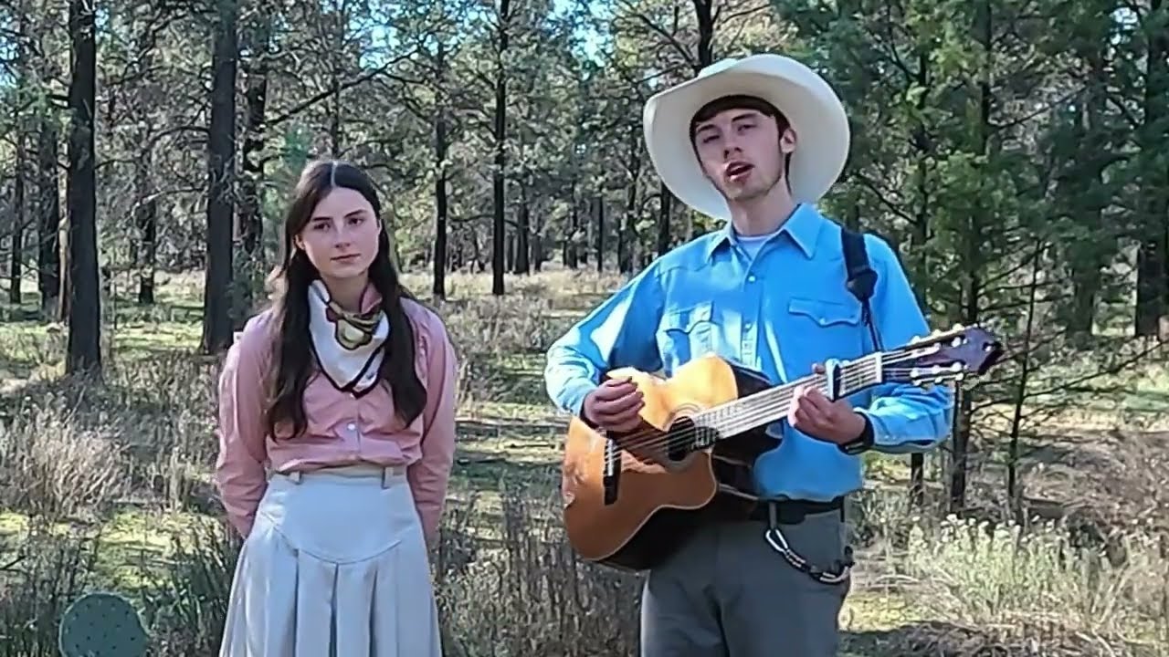 Red River Valley – A Folk Duet with Harmonica & Guitar 🌾 #country #folk #cowboys #america #music