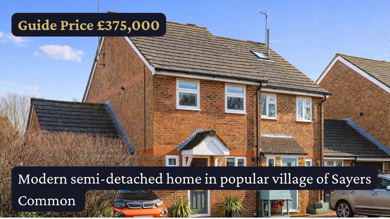 Stylish two bedroom semi-detached home in popular Sayers Common,