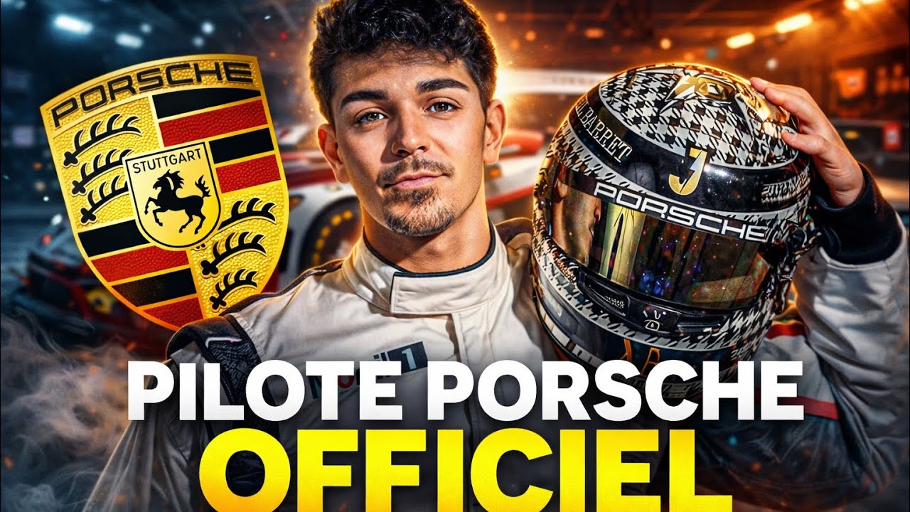 Je deviens pilote Porsche OFFICIEL.. le rêve devient réalité 😍