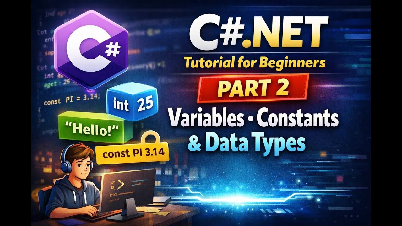 Learn C# Variables and Data Types in 30 Minutes | C# Part 2