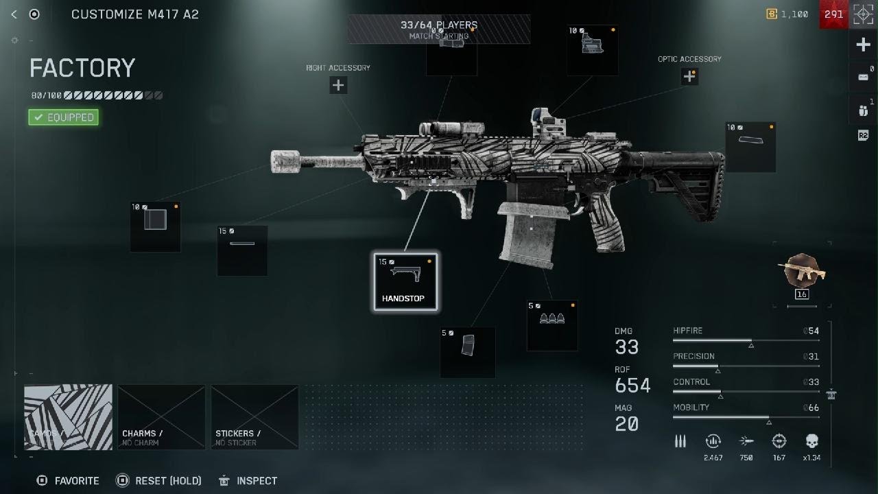 Карабин М417 Battlefield 6