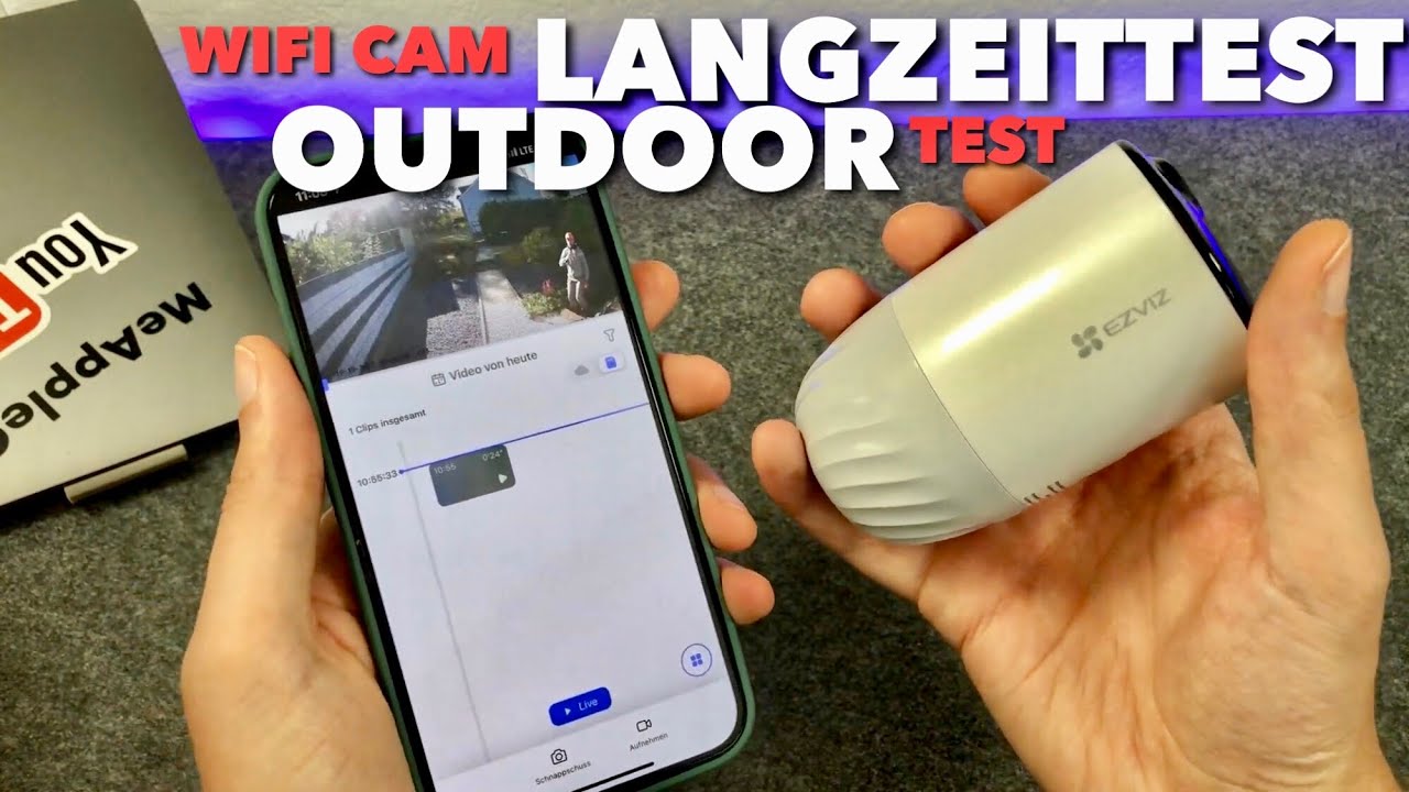 EZVIZ BC1- Smart Home WiFi Outdoor Kamera System im LANGZEIT TEST
