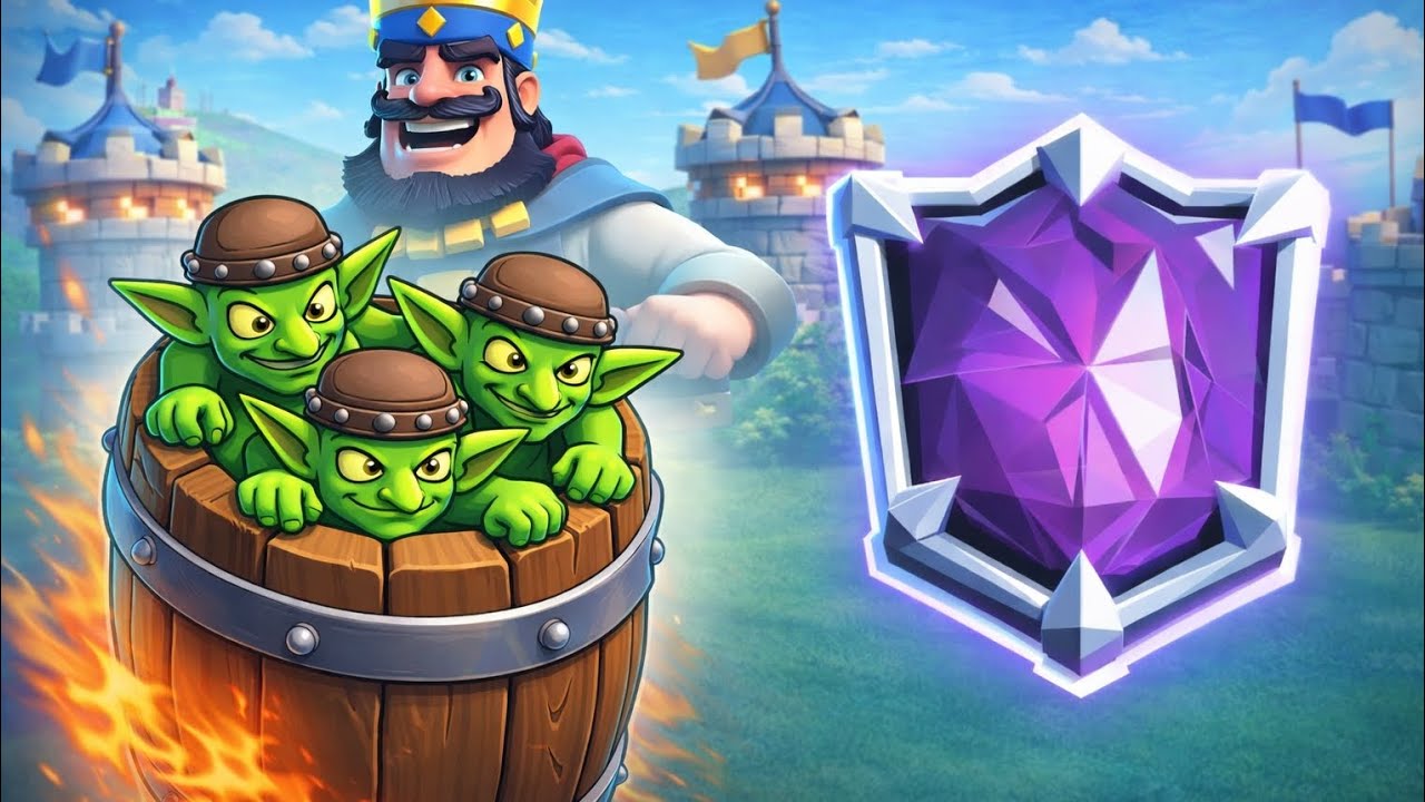 This Goblin Barrel Deck Took Me to 9700 Trophies 🏆