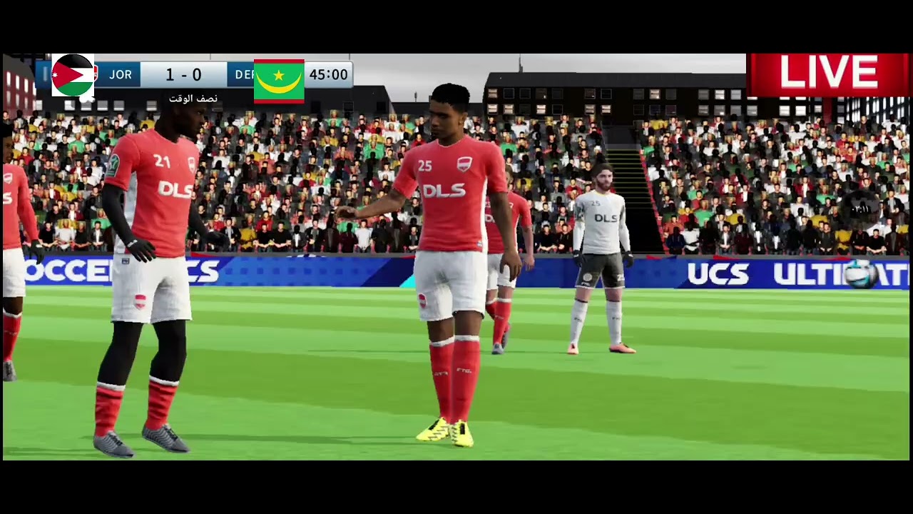 دوري كأس عرب الاردن ضد موريتانيا 🇲🇷⬅️🇯🇴
