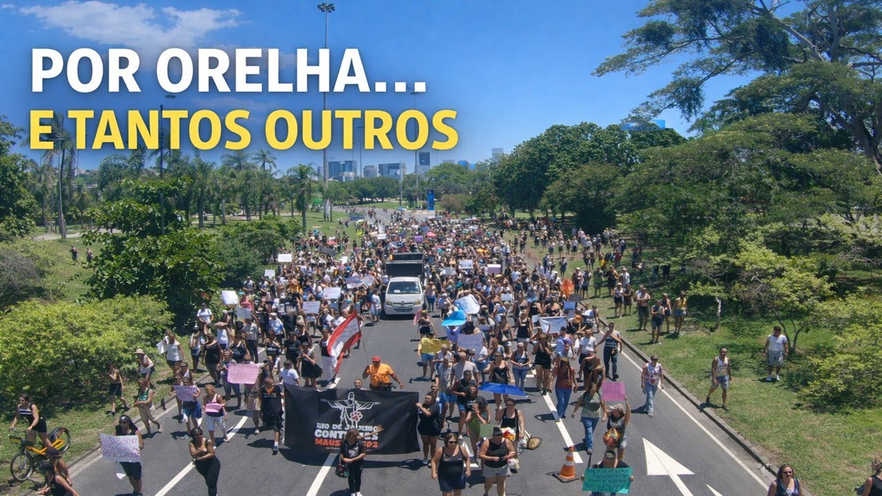 Manifestação no Rio pelo cãozinho Orelha e tantos outros | Um pedido de humanidade