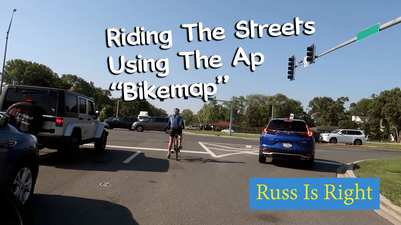 Using the Bikemap Ap To Navigate And Avoid Major Streets!