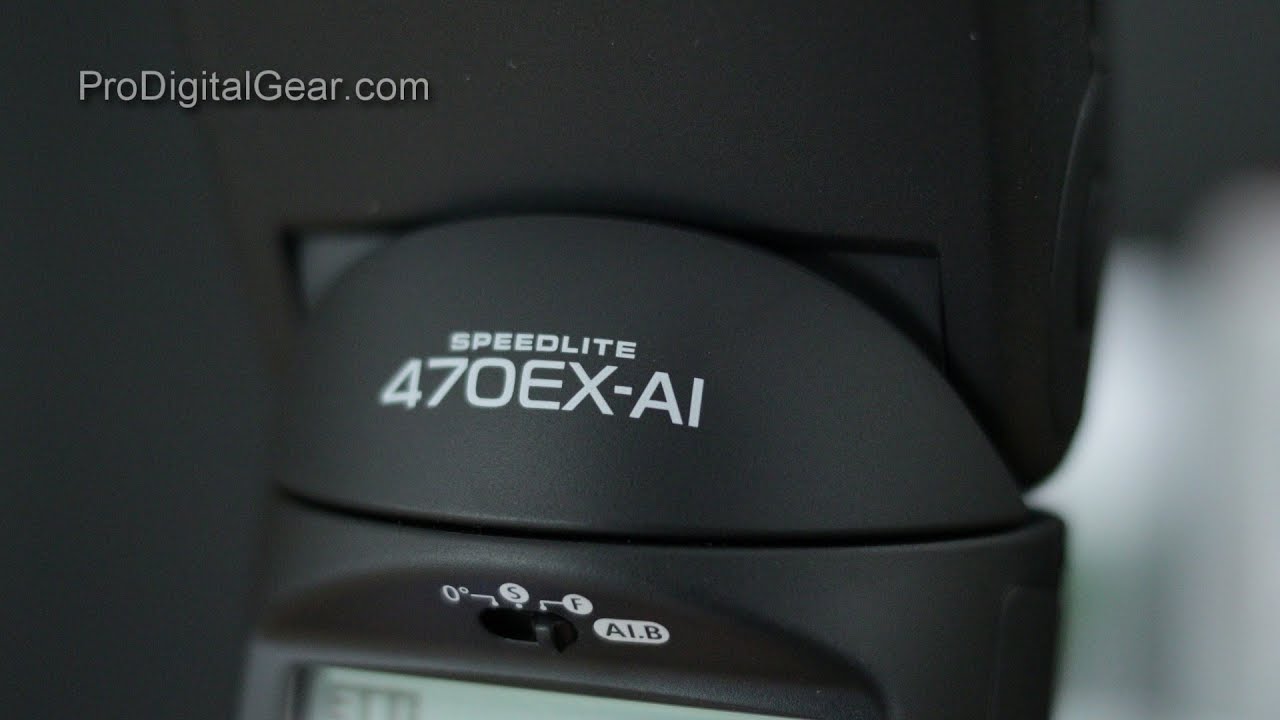 Canon 470EX AI SPEEDLITE