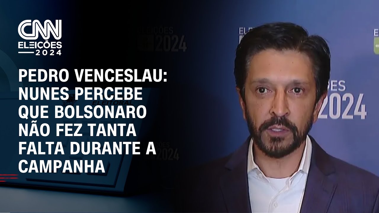 Pedro Venceslau: Nunes percebe que Bolsonaro n&atilde;o fez tanta falta durante a campanha | CNN 360&deg;
