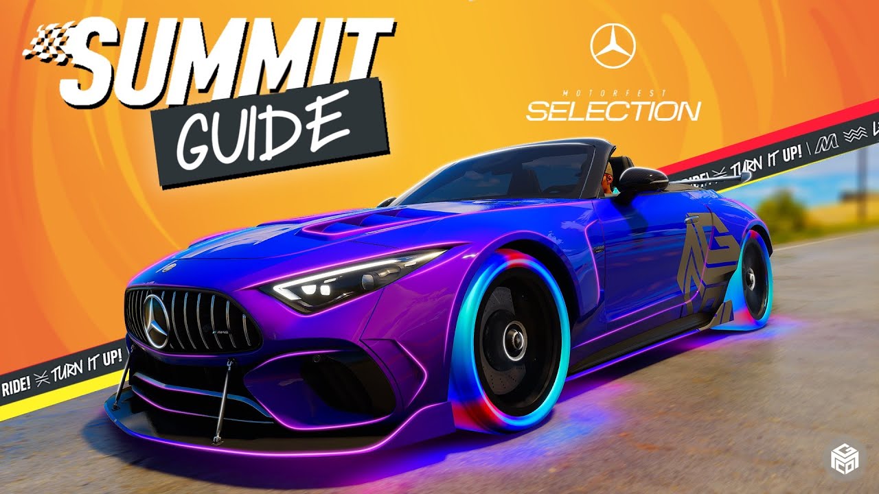 Руководство по выбору участников Mercedes Motorfest &mdash; The Crew Motorfest