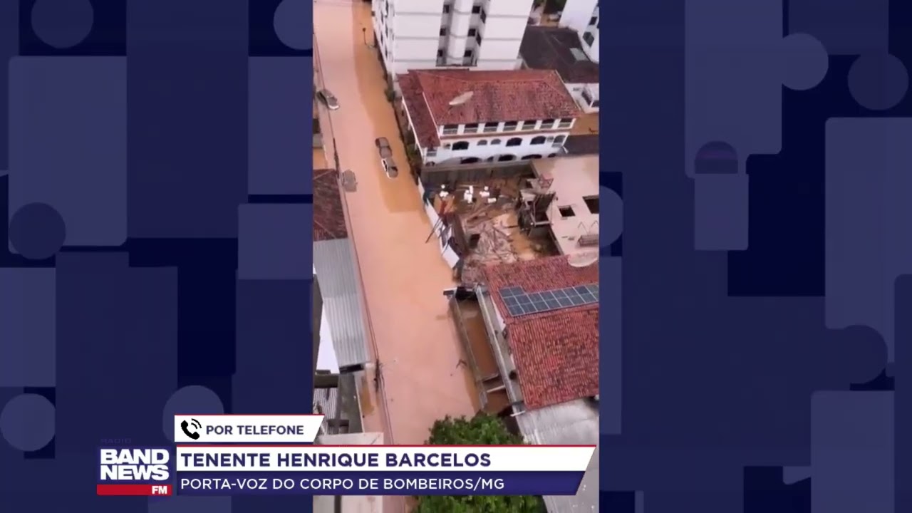 Mais de 40 pessoas estão desaparecidas após chuvas em MG