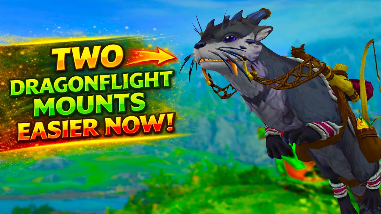 These Two Dragonflight Mounts Are Now MUCH Easier to Obtain! - Patch 12.0.1 WoW Midnight Pre-patch