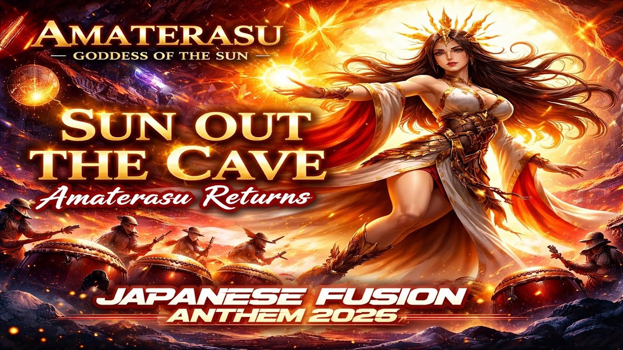 天照大神 — 天岩戸から戻る | AMATERASU — Sun Out of the Cave | Japanese Mythic Dance Anthem