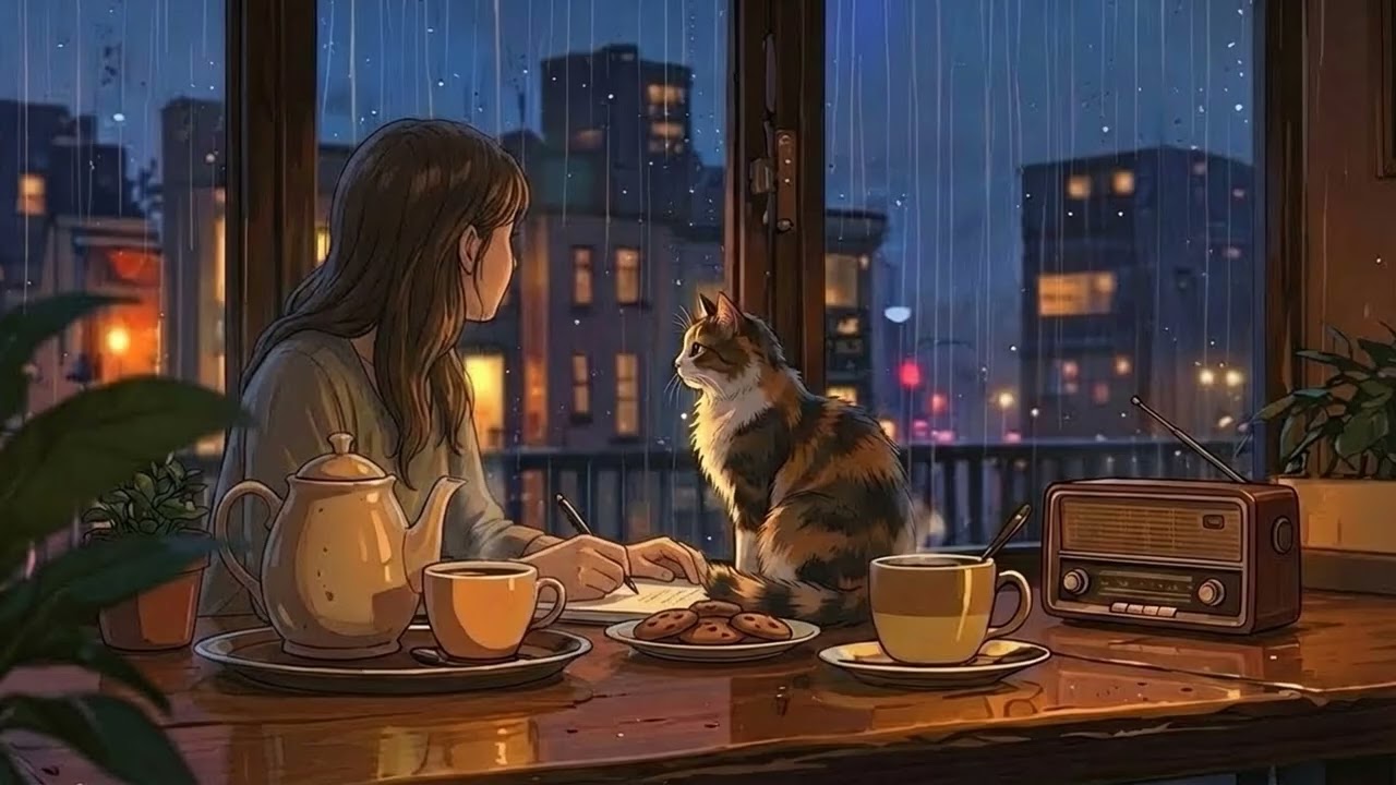 Rainy Loft Café – Chill Lo-Fi Beats to Focus, Study & Unwind