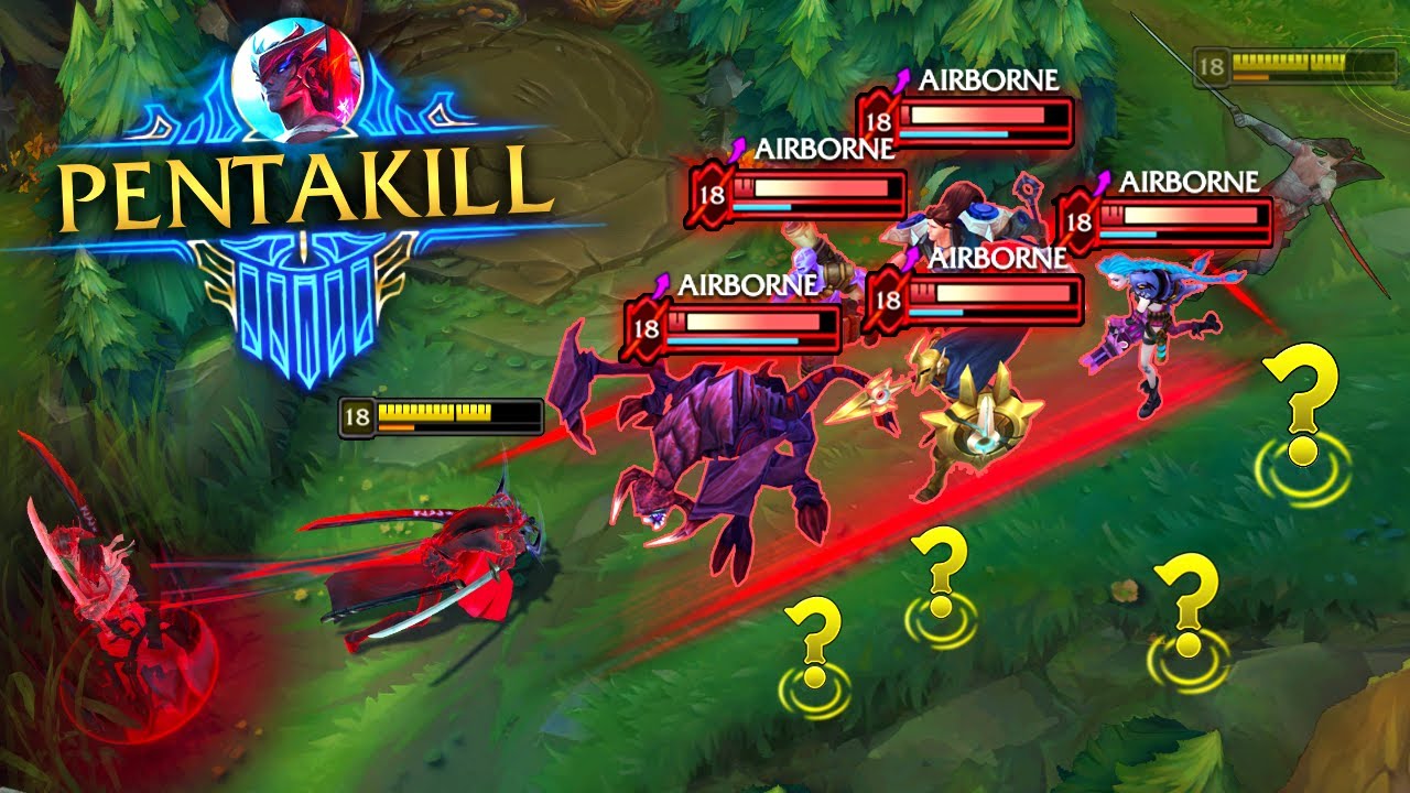 PERFECT PENTAKILL MOMENTS IN LEAGUE OF LEGENDS #11