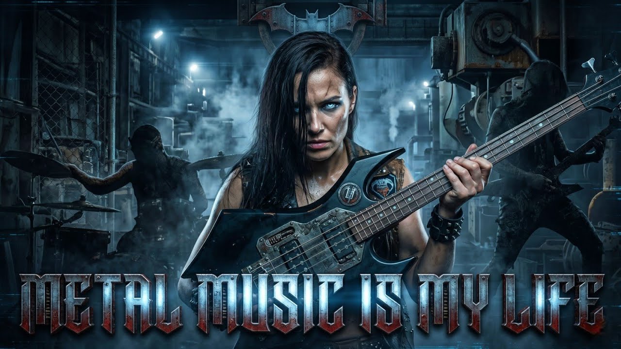 🔥ВИБУХОВИЙ МЕТАЛКОР — Metal Music is My Life (Official Lyric Video) | Heart & Heavy Music